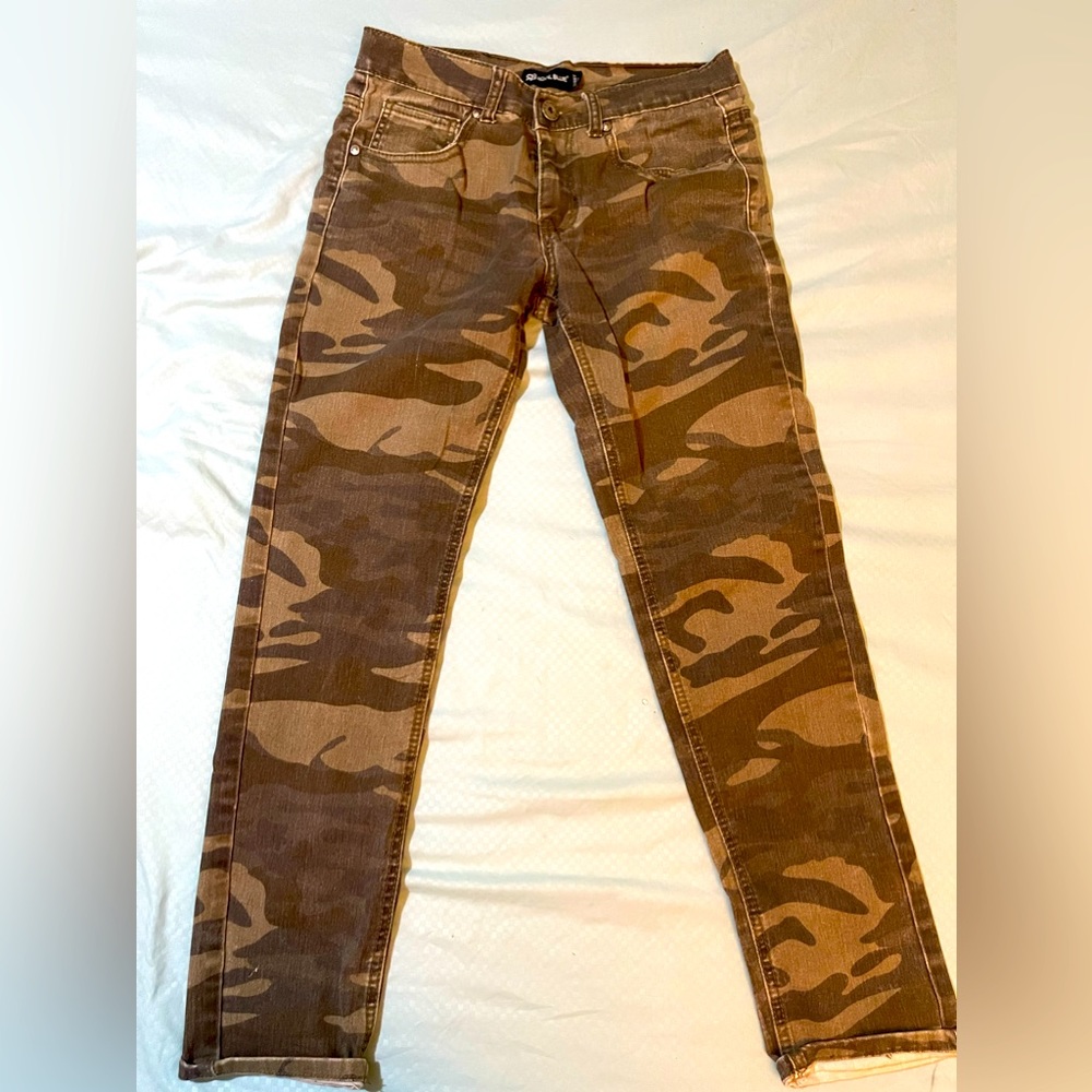 Camo Jeans Skinny Fit Size 30